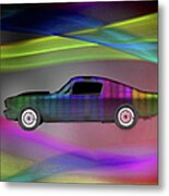 Custom Mustang 1 Metal Print