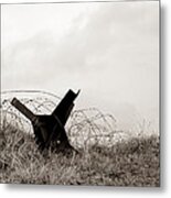 D Day Beach Metal Print