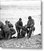 D-day Landings Metal Print