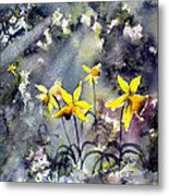 Daffodils Of Hope Metal Print