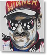 Dale Earnhardt Sr Metal Print