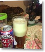 Dale Pale Ale With Fish #oskarblues Metal Print