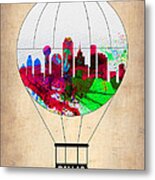 Dallas Air Balloon Metal Print