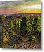 Dartmoor At Sunrise Metal Print