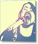 Dave Grohl Metal Print