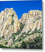 Davis Mountains Of S W Texas Metal Print