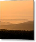 Dawn In Devon Metal Print