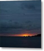 Dawn Over Swansea Bay Metal Print