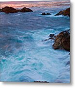 Day End Metal Print