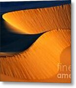 Death Valley California Gold Metal Print