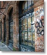 Decatur Street Graffiti Metal Print