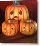 #decorating For #halloween With A Few Metal Print