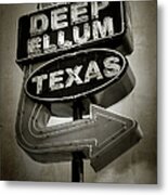 Deep Ellum Metal Print