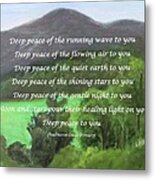 Deep Peace With Ct River Valley Metal Print