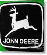 Deere Emblem Metal Print