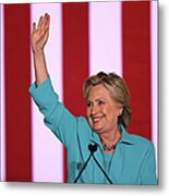 Democratic Presidential Nominee Hillary Metal Print