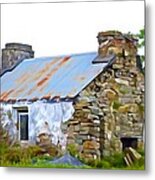 Derelict Metal Print