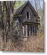 Derelict House Metal Print