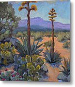Desert Century Plants Metal Print