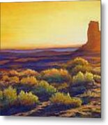 Desert Morning Metal Print