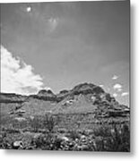 Desert Terrain Metal Print