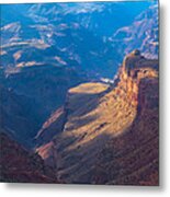 Desert View Fades Into The Distance Metal Print