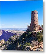 Desert View Watchtower Overlook Metal Print