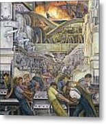 Detroit Industry  North Wall Metal Print