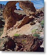 Diagenetic Arch Metal Print