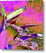 Digital Garden 13 Metal Print