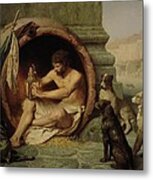 Diogenes Metal Print