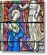 The Annunciation - Divine Scene At St. Peter's Episcopal Church - Lewes Delaware Metal Print