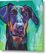 Dobie Love Metal Print