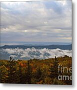Dolly Sods With Clouds Metal Print