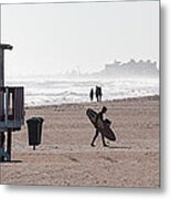 Done Surfing Metal Print