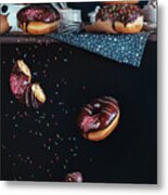 Donuts From The Top Shelf Metal Print