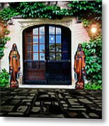 Doors Of Ivy Metal Print