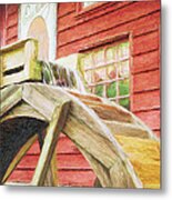 Down By The Old Mill Metal Print