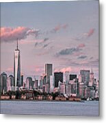 Downtown At Dusk Metal Print