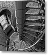 Downward Spiral Metal Print