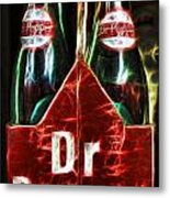 Dr Pepper Metal Print