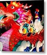 Dragon Float Metal Print