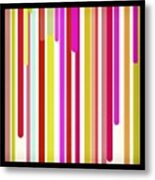 #dripping #colors #css #background Metal Print