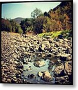 Dry River Metal Print