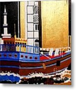 Dubai Gold Souk Metal Print