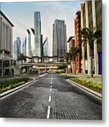 Dubai Metal Print