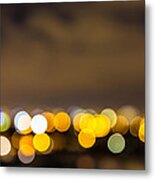 Dublin Bokeh Metal Print