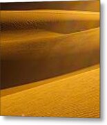 Dunes Sunset Metal Print