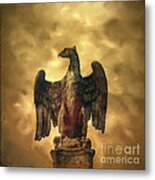 Eagle Sculpture Metal Print