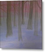 Early Morning In The Forest Metal Print